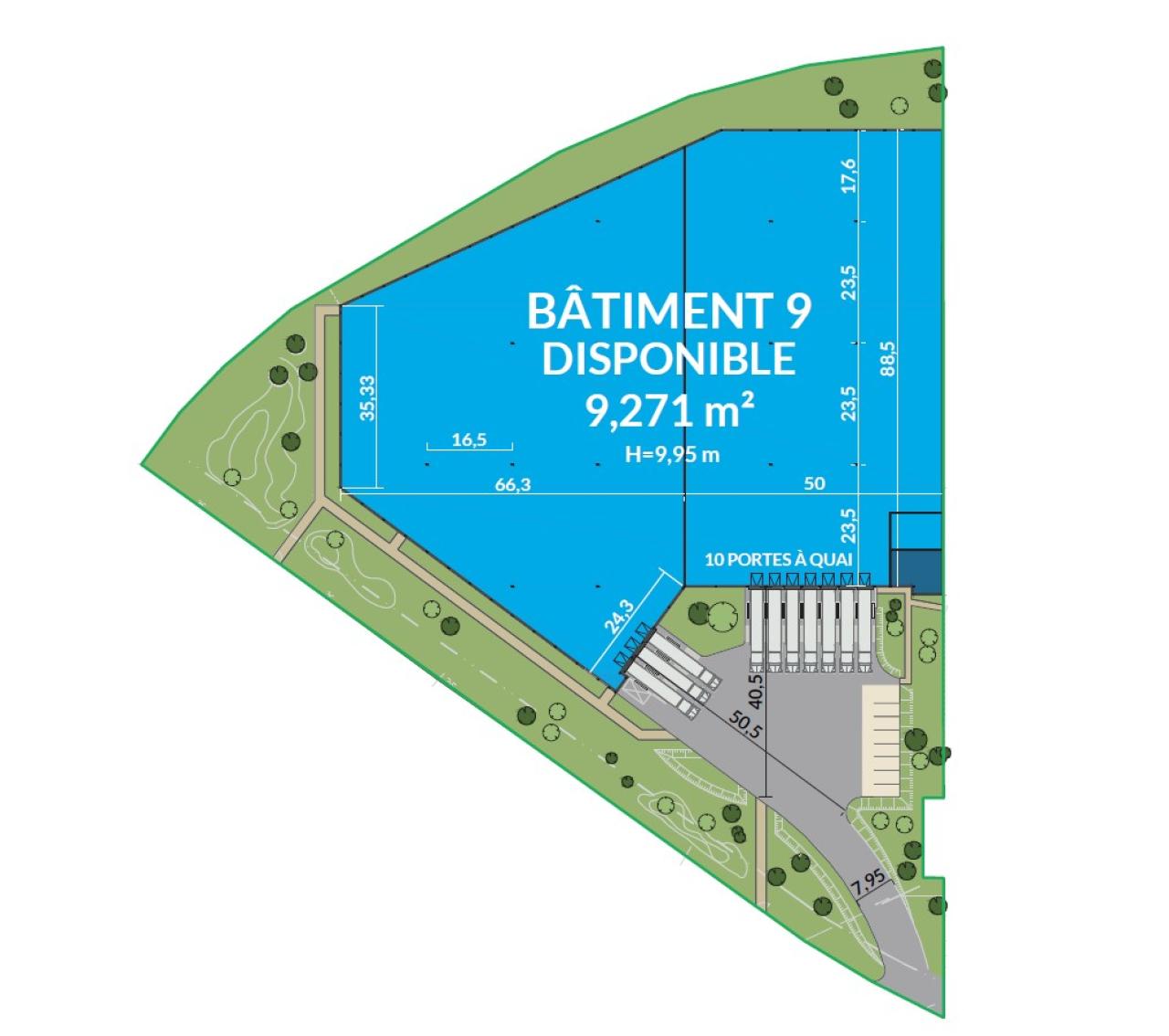 Entrepôt classe a Ormes 9271m² Location entrepôt classe a Ormes Loiret OLLOG2316249 6
